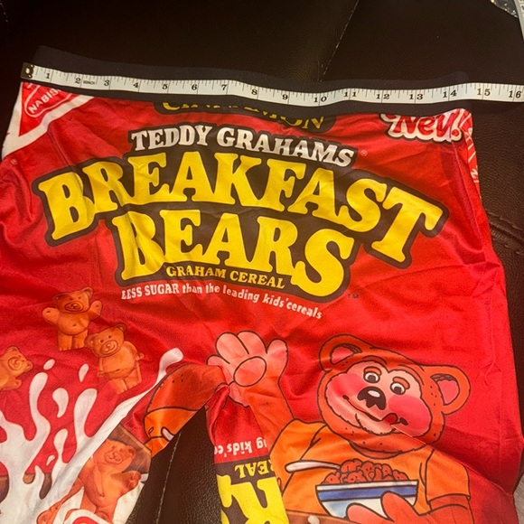 Quick-Dry Men's Novelty Boxer Brief Elastic Underwear Cartoon & Food Print Large - Picture 3 of 12